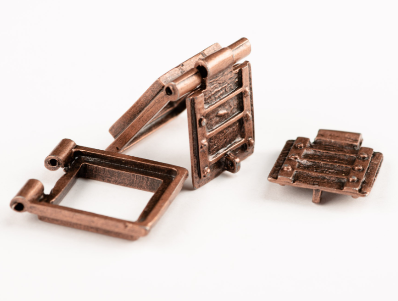 Photo of Amati B4132,18 Gun Ports, featuring 18x18mm accurately sized ports, ideal for adding realistic artillery details to model ships and enhancing their historical authenticity.