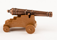 Image of Amati's B4155,40 40mm Cannon with Carriage, a highly detailed and historically accurate miniature perfect for model ship and diorama builders.