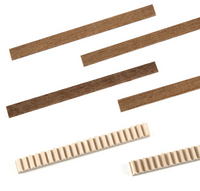 Image of AMATI B4320,08 Wooden Ladder, a finely crafted 8mm width ladder, perfect for adding intricate, realistic details to scale models and dioramas.
