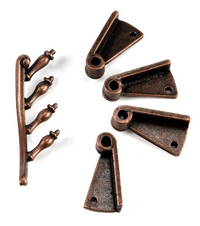 Photo of AMATI B4324,01 Metal Ladder Turning Right, showcasing a finely crafted, durable metal ladder, ideal for enhancing detail and realism in model ships and dioramas.