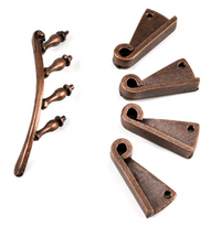 Image of Amati B4324,02 Metal Ladder Turning Left, showcasing a finely crafted metal ladder for scale models, ideal for adding detailed, realistic elements to ship models and dioramas.