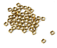 Photo of Amati B4004,25 Square Brass Rings 2.5mm - 10pcs