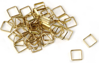 Photo of Amati B4004,70 Square Brass Rings 7mm (10pcs) for model ship building