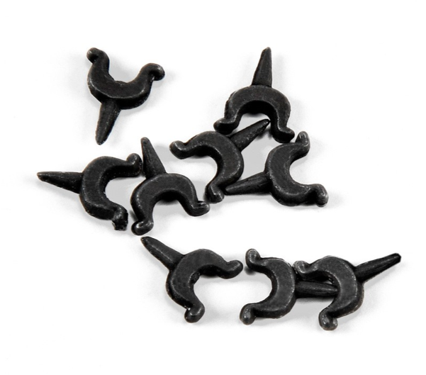 Photo of Amati B4308 Metal Oarlocks 4.5mm High (2 Pieces) for model shipbuilding.