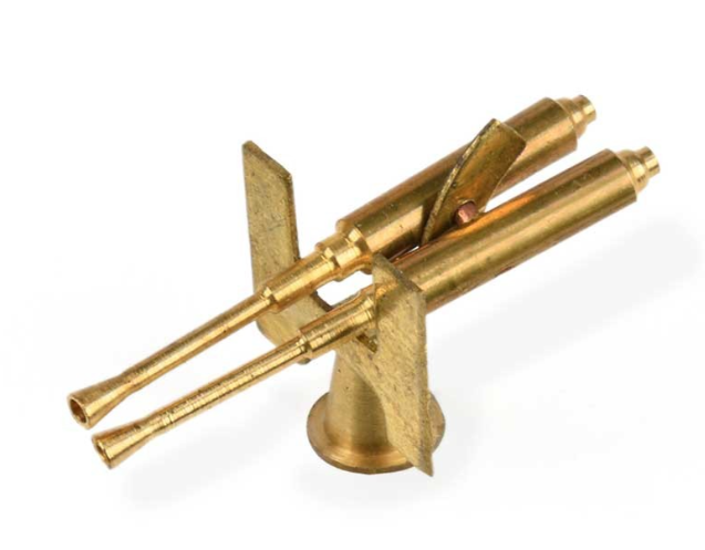 Photo of Amati B4896 Metal Modern Anti Aircraft Double Gun 24mm model part