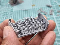 Photo of 1/350 scale security camera set for warship with 57 resin pieces by HS Model HSM-U350067S