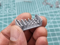Photo of 1/350 scale security camera set for warship with 57 resin pieces by HS Model HSM-U350067S