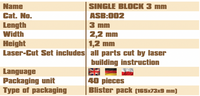 Single Block 3mm Vessel Shipyard