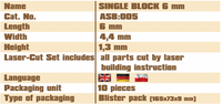 Single Block 6mm Vessel Shipyard