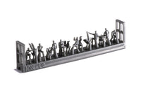 Photo of US Navy Carrier Personnel & Pilots Set 1:200 (ION U200-001) – a collection of 72 finely detailed resin figures for aircraft carrier model dioramas.