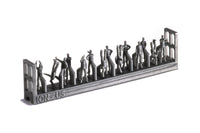 Photo of US Navy Carrier Personnel & Pilots Set 1:200 (ION U200-001) – a collection of 72 finely detailed resin figures for aircraft carrier model dioramas.