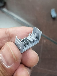 Photo of US Navy modern anchor set 1/350 scale with chain by HS Model HSM-U350036S