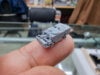 Photo of US Navy Fire Tractor A/S32 P-16, P-25 1/350 scale 3D printed resin model set from HS Model HSM-U350046S