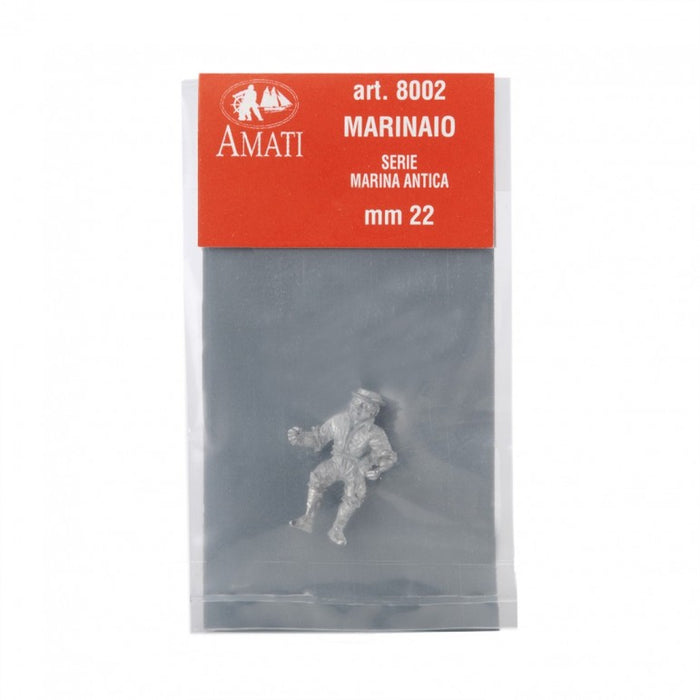 Image of Amati's Model Boat Crew Figures, showcasing a set of detailed and lifelike miniature figures in various poses, designed to add realism and character to model ship and nautical diorama settings