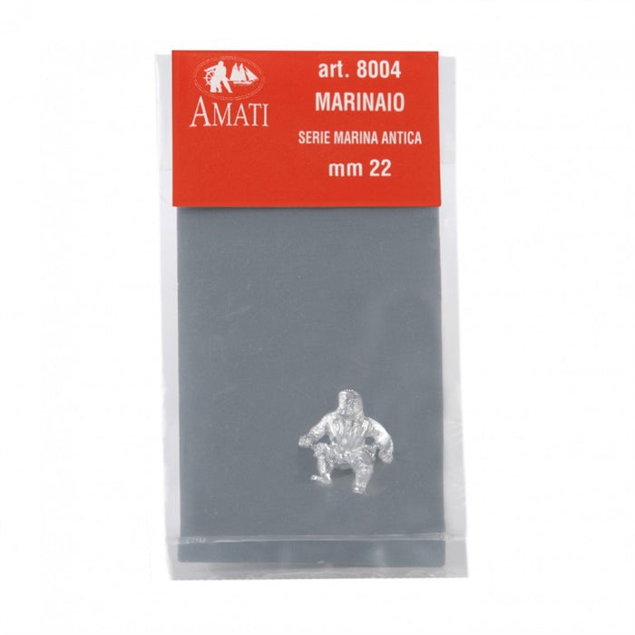 Image of Amati's Model Boat Crew Figures, showcasing a set of detailed and lifelike miniature figures in various poses, designed to add realism and character to model ship and nautical diorama settings