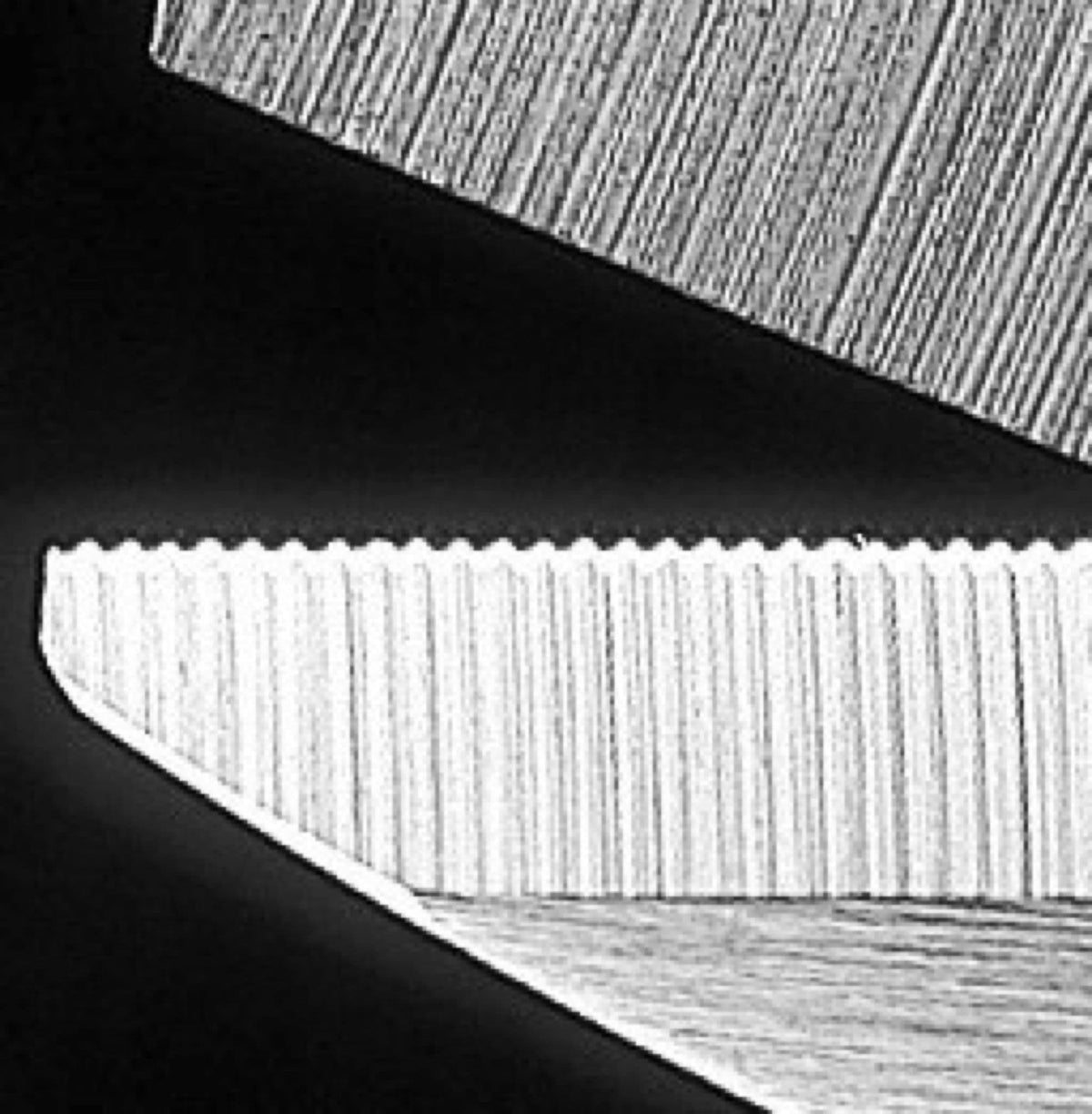Photo of Classic Scissors OLFA (OLF/SCS3) with stainless steel serrated blades, designed for precise cutting of paper, fabric, and more.