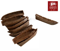 Photo of Amati B4305,05 50mm old type lifeboat, showcasing detailed craftsmanship and vintage design.