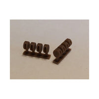 Image of Seahorse's 24pcs 3mm 3D Printed Single Blocks, showcasing their precision and high-quality detailing, perfect for enhancing scale model ships and miniature projects.
