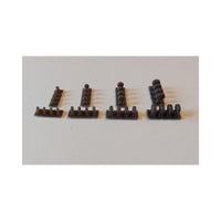 Image of Seahorse's 24pcs 4mm 3D Printed Deadeye Blocks, showcasing their precision design and quality for model ship rigging enhancements.