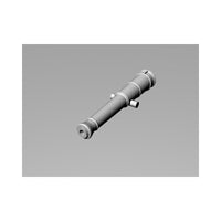 Image of Seahorse's 4pcs 22mm 3D Printed Gun Barrels, showcasing high-detail and precision craftsmanship, perfect for adding realism to scale model ships.