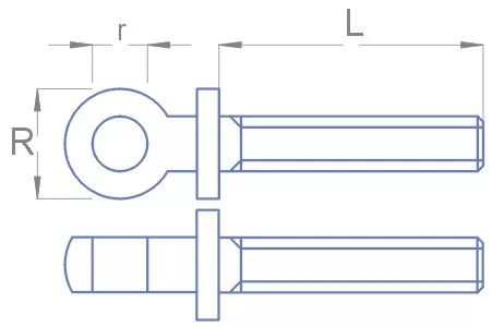 Eye Bolt M1.2 RB Model 00123