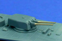 Photo of RB Model 700L22 Metal Barrels Set for Japanese Cruisers (10pcs, 1:700 Scale)