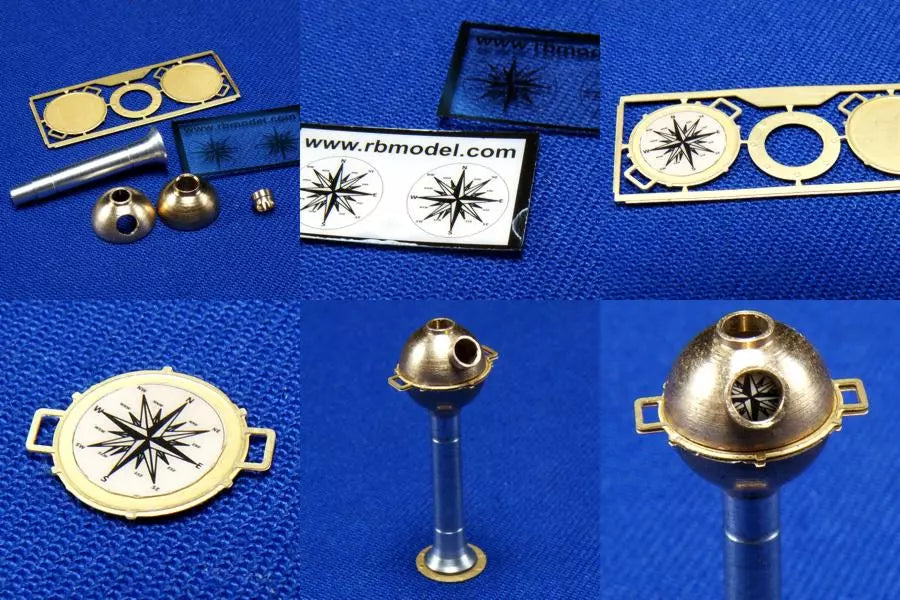 Photo of RB Model 08801 Compass Binnacle, 29mm Height, 9mm Radius