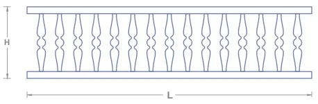 Balustrade 30mm RB Model 09630