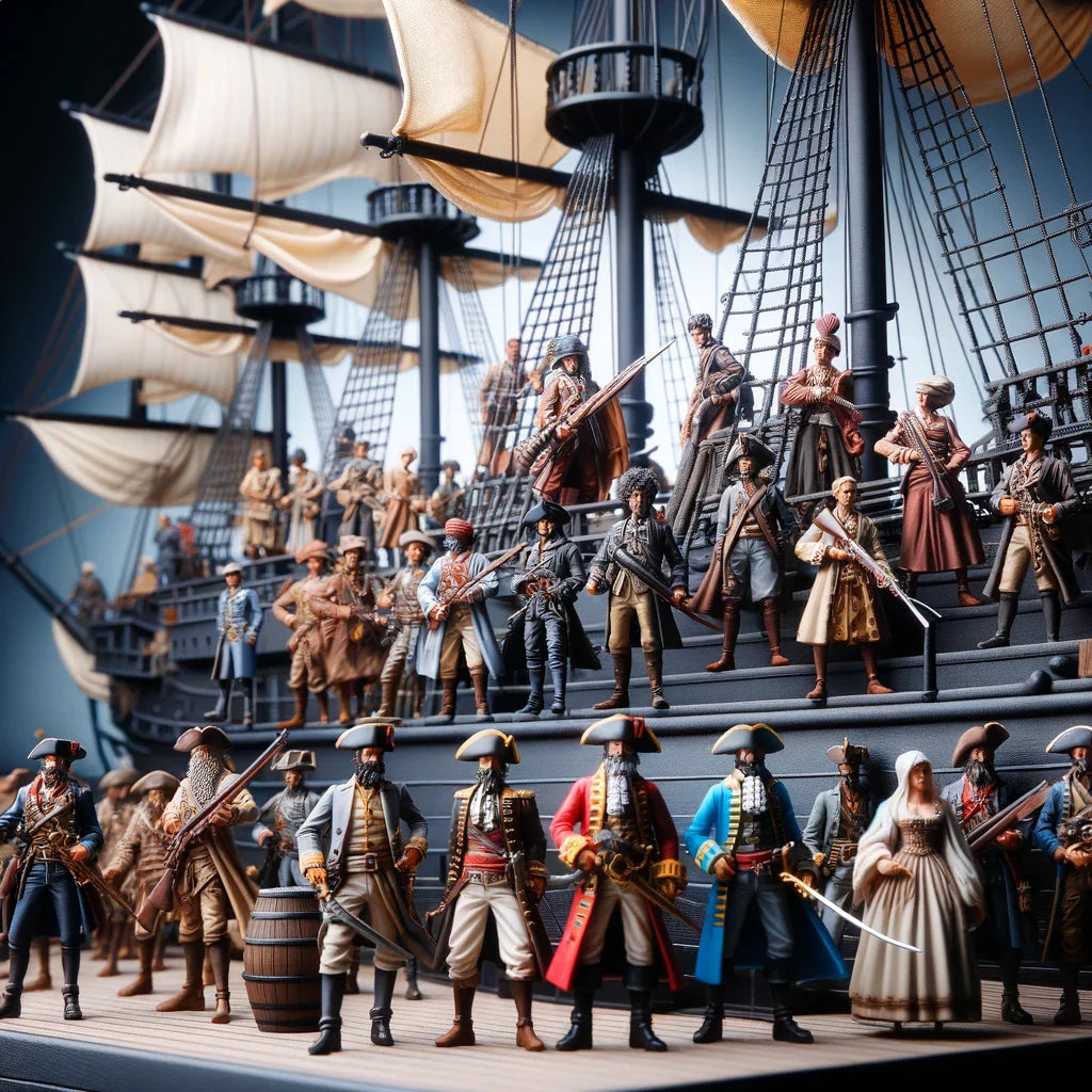 Figures for Vessels – Scale Model Crew & Maritime Figurines – Modelland