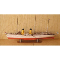 Photo of the Almaz Russian Cruiser 2nd Class 1903 Orel Publishing 071 1:200 card model kit