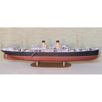 Photo of the Eagle (Oryol) 1:200 scale steamship card model kit from Orel Publishing 085