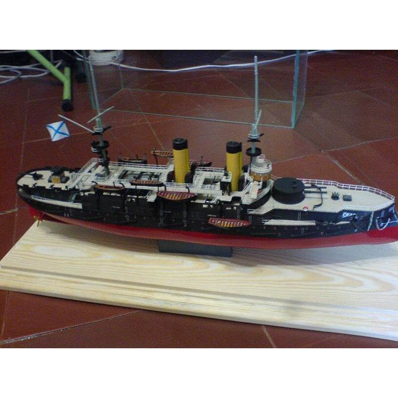 Photo of Imperator Nikolai I 1:200 card model kit Orel 093 Russian squadron battleship