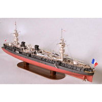 Photo of French armored cruiser Chanzy 1894 card model kit 1:250 by Orel Publishing