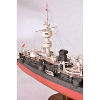 Photo of French armored cruiser Chanzy 1894 card model kit 1:250 by Orel Publishing