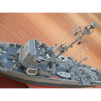 Photo of T-116 Soviet minesweeper card model kit 1:200 by Orel Publishing