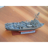 Photo of T-116 Soviet minesweeper card model kit 1:200 by Orel Publishing