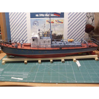 Photo of Yaroslavets Project 376U boat card model kit 1:50 by Orel Publishing