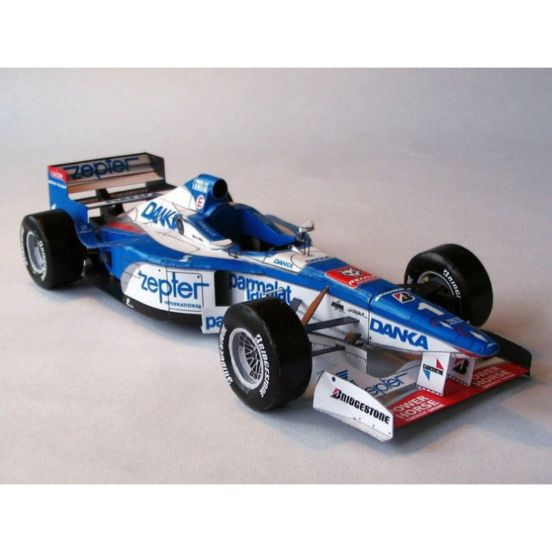 Photo of Arrows A18 Formula 1 card model kit 1:24 scale by Orel Publishing