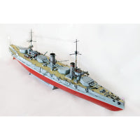 Photo of Petropavlovsk battleship 1:200 card model kit by Orel Publishing