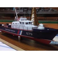 Photo of Skadovsk and PSKA-545 gunboats 1:100 scale card model kit from Orel Publishing