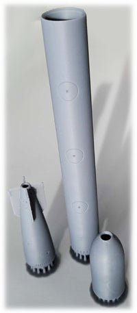 Photo of RCSubs 035-RE resin detail upgrade set for XXVII B Seehund 1:35 Bronco CB35053