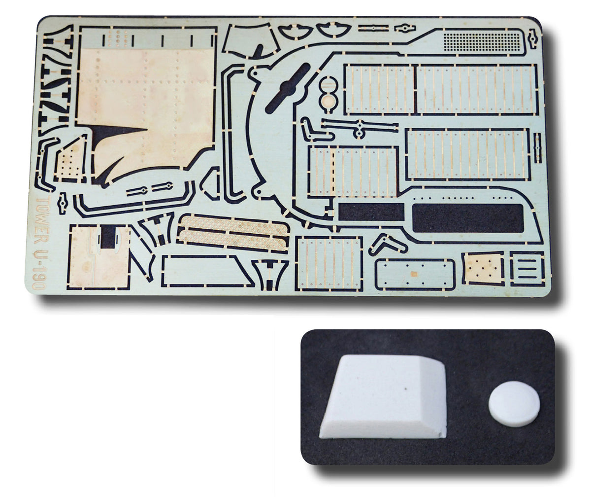 Photo of RC Subs IXC40 U-190 photo-etched deck and detail set 1:72 for Revell 05133