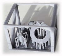 Photo of RCSubs 035-RE resin detail upgrade set for XXVII B Seehund 1:35 Bronco CB35053