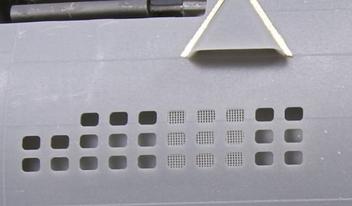 Photo of German U-Boat Type XXI U-2540 submarine model kit in 1/72 scale with 3D printed details and photo-etched parts