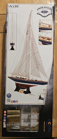 20% off Endeavour America's Cup Yacht 1:75 OcCre (12013) Opened and Damaged Box