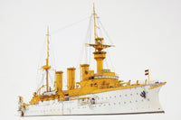 Photo of HMV card model kit SMS Victoria Louise 1901 heavy cruiser scale 1:250