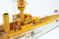 Photo of HMV card model kit SMS Victoria Louise 1901 heavy cruiser scale 1:250