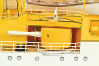 Photo of HMV card model kit SMS Victoria Louise 1901 heavy cruiser scale 1:250