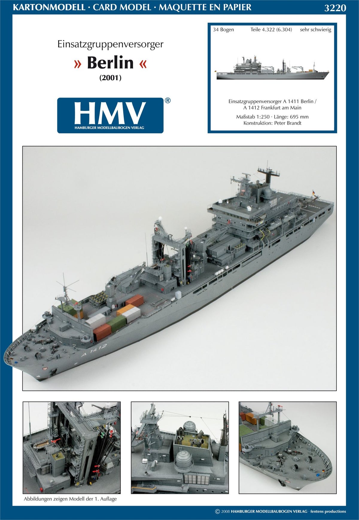 Berlin/Frankfurt am Main 1:250 HMV 103220