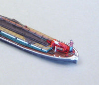 Photo of HMV Norfolk Wherries Albion & Gleaner 1:250 scale card model kit with detailed paper parts and historical English sailing vessel design